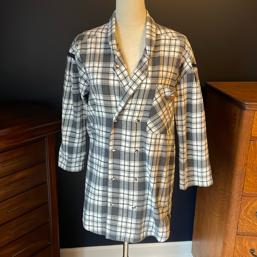 Roseanna Made in France Lux Plaid‎ Flannel Tunic